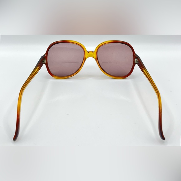 Vintage Viennaline Brown Oval Sunglasses Frames Only - Picture 6 of 8